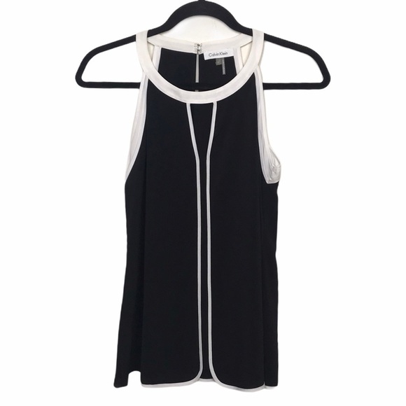 Calvin Klein Tops - Calvin Klein Black Sleeveless Tank Top Blouse